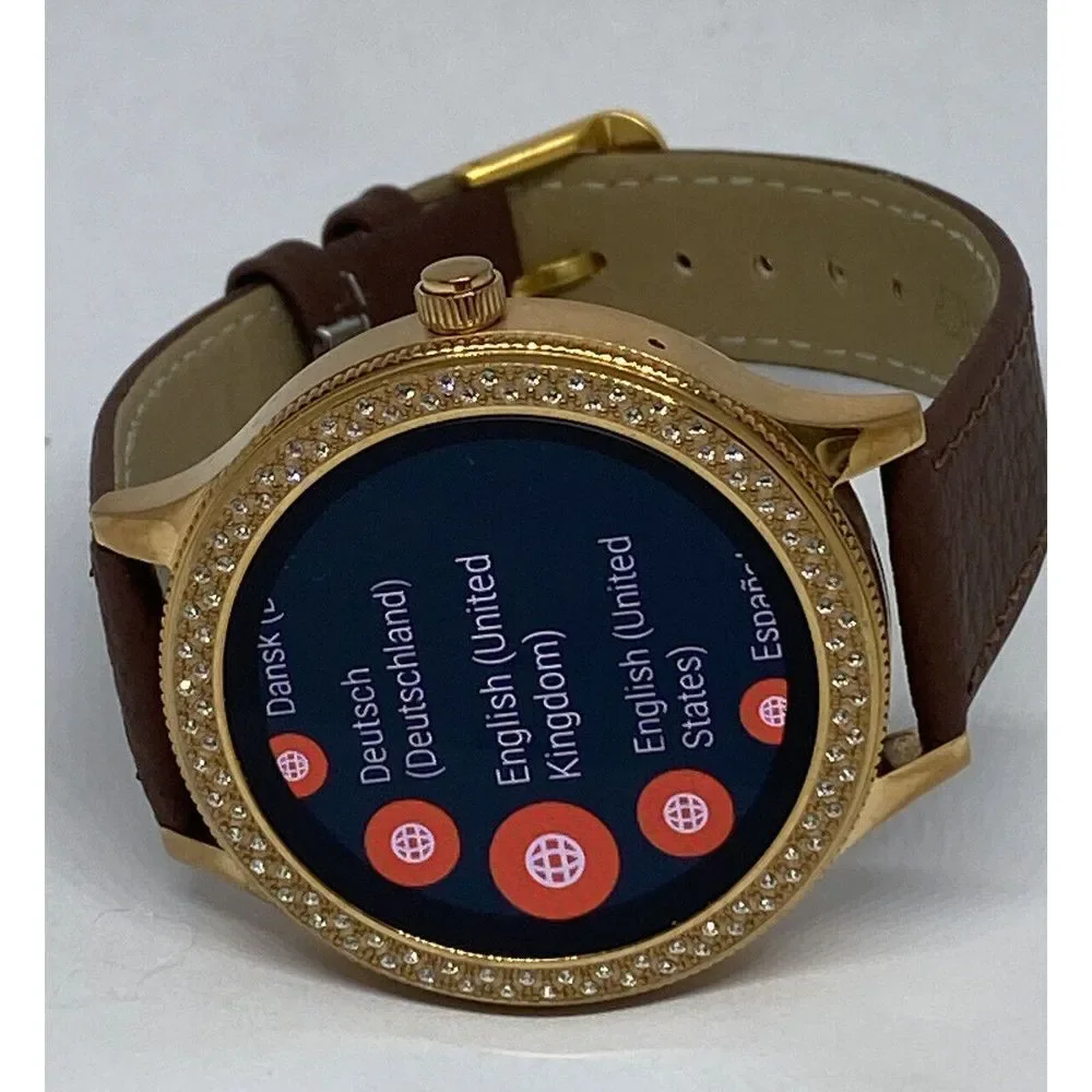 Fossil Gen 3 Authentic Genuine Smart Watch Custom Band FTW6006 DC726